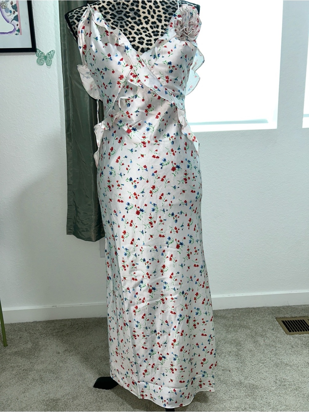 Bardot Orlea Ruffle Maxi Dress
